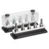 TBS Electronics Sammelschiene mit fünf Bolzen M8 und M10