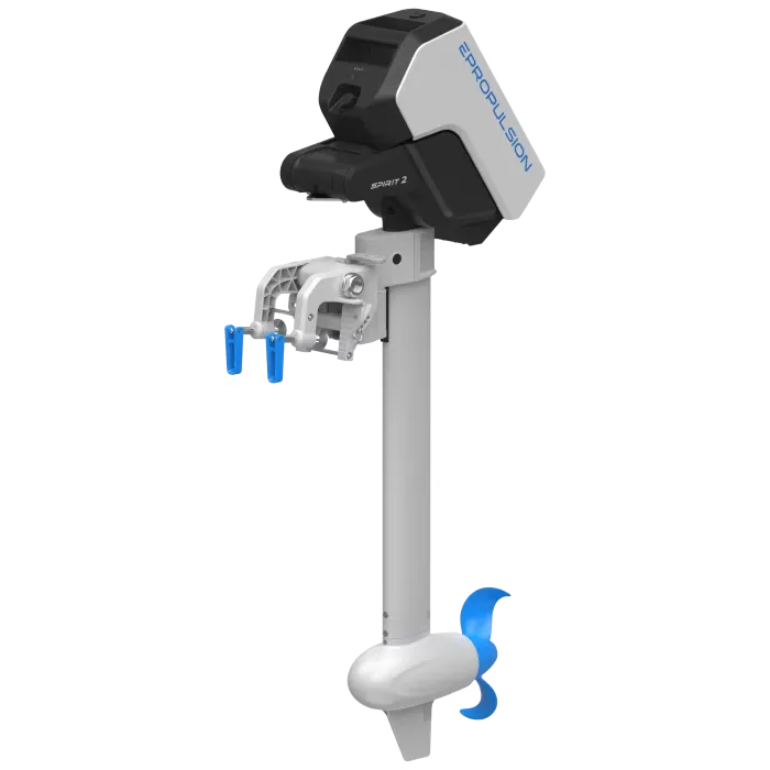 ePropulsion Spirit 2, Elektroaussenborder in der ferngelenkten Variante